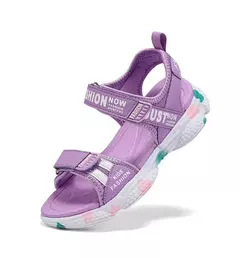 Sapatos de praia antiderrapantes para meninas, sandálias infantis, sapatos casu - comprar online