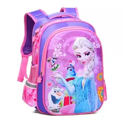 Disney Cartoon escola sacos para crianças, Frozen, Elsa, Anna, meninas mochila, - Show Drop