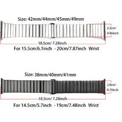 Pulseira de Aço Inoxidável Para Apple Watch Band, Pulseira de Ligação de Met na internet