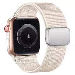 Magnetic Loop for Apple Watch Band, Pulseira de Nylon Scrunchie, iWatch Ultra 2, - loja online