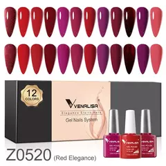 6/12pcs * 7,5 ml Venalisa Nail Gel Polonês Kit VIP Luxo Completo Pigmentado Gel - Show Drop