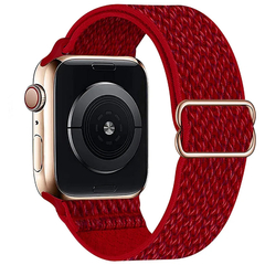 Correia de náilon do laço de scrunchie para apple relógio 6 banda 44mm série - Show Drop