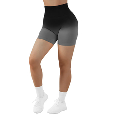 Shorts esportivos sem costura para mulheres, leggings de cintura alta, levantame - Show Drop