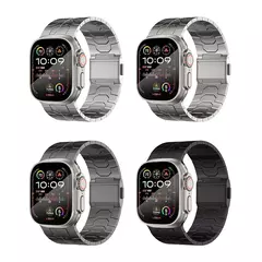 Imagem do Pulseira Magnética para Apple Watch Ultra 2, Pulseira de Aço Inoxidável para