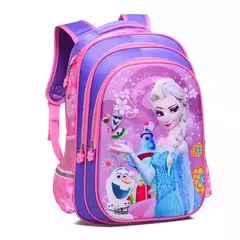 Disney Cartoon escola sacos para crianças, Frozen, Elsa, Anna, meninas mochila, - Show Drop