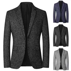 Blazers de negócios monocromáticos, ternos casuais, casacos, jaquetas, tops, r - comprar online