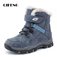 5-12 inverno quente pele botas de neve crianças sapatos peludos meninos menina - loja online