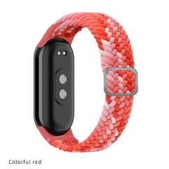 Imagem do Cinta de nylon ajustável para xiaomi mi banda 8, pulseira trançada para relóg