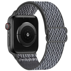 Correia de náilon do laço de scrunchie para apple relógio 6 banda 44mm série