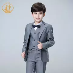 Terno formal para casamentos, traje de festa infantil, blazer e calças, roupas - Show Drop