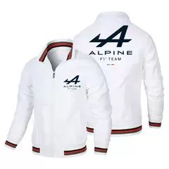 Jaqueta masculina Alpine F1 Team com zíper, roupa esportiva para exterior, cami - loja online