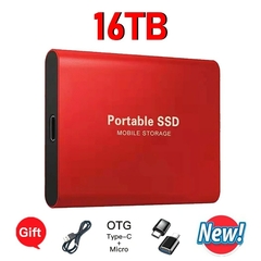 Portátil Externo Solid State Drive, SSD 1TB, M.2 USB 3.1, Alta Velocidade, 500G