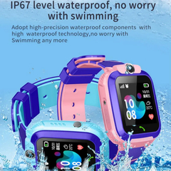 Q12 Relógio Inteligente para Crianças SOS Phone Watch Smartwatch Câmera Com S