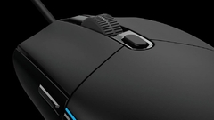 Logitech-mouse óptico para jogos original, 8m, 8000dpi, 16, 8m, led, personaliz