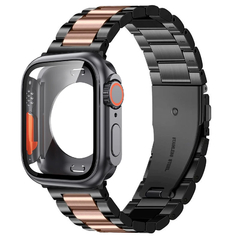 Bracelete de Aço Inoxidável para Apple Watch, Cobertura Completa, Capa, Bracel - comprar online