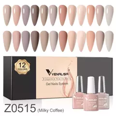 6/12pcs * 7,5 ml Venalisa Nail Gel Polonês Kit VIP Luxo Completo Pigmentado Gel - Show Drop