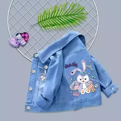 Jaqueta jeans Mickey Mouse dos desenhos animados, Casacos infantis, Jaquetas cas - comprar online