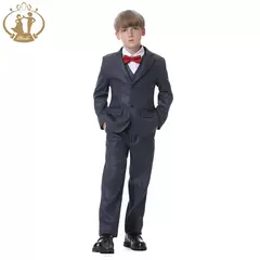 Terno formal para casamentos, traje de festa infantil, blazer e calças, roupas - loja online