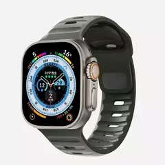 Pulseira de Silicone Suave para Apple Watch, Ultra 2, 49mm, 44mm, 45mm, 42mm, 41 - comprar online