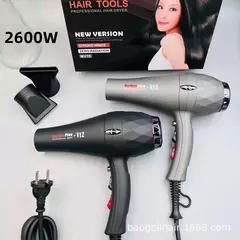 Secador de cabelo de íons negativos de alta potência, 220V, 2600W, temperatura - Show Drop