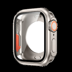 Bracelete de Aço Inoxidável para Apple Watch, Cobertura Completa, Capa, Bracel