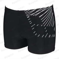 Calção de banho de secagem rápida masculina, calça de praia, maiô estampado - Show Drop