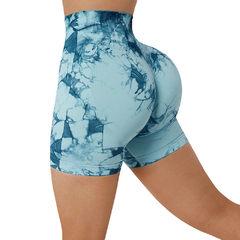 Shorts esportivos sem costura para mulheres, leggings de cintura alta, levantame - comprar online