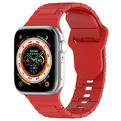 Imagem do Plating Rubber Strap Band for Apple Watch, Pulseira Colorida de Titânio, Ultra