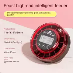 LMZOE-Alimentador Automático de Peixe para Aquário, Dispensador De Alimentos, - Show Drop