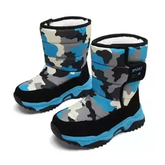 5-12 inverno quente pele botas de neve crianças sapatos peludos meninos menina - loja online