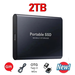 Portátil Externo Solid State Drive, SSD 1TB, M.2 USB 3.1, Alta Velocidade, 500G - comprar online