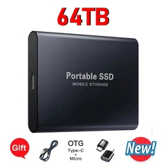 Portátil Externo Solid State Drive, SSD 1TB, M.2 USB 3.1, Alta Velocidade, 500G - comprar online