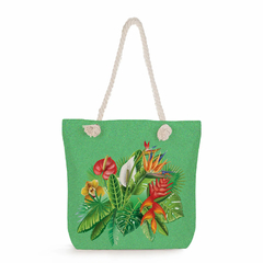 Moda bonito floral impressão bolsas casuais de alta capacidade das mulheres sac na internet