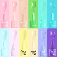 6/12pcs * 7,5 ml Venalisa Nail Gel Polonês Kit VIP Luxo Completo Pigmentado Gel