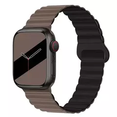 Pulseira Magnética para Apple Watch, Pulseira de Silicone, Pulseira Esportiva,