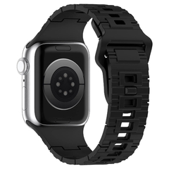 Plating Rubber Strap Band for Apple Watch, Pulseira Colorida de Titânio, Ultra - comprar online