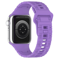 Imagem do Plating Rubber Strap Band for Apple Watch, Pulseira Colorida de Titânio, Ultra