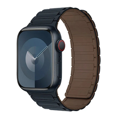 Pulseira Desportiva Magnética para Apple Watch, Pulseira de Silicone, Série iW