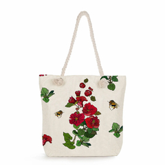 Moda bonito floral impressão bolsas casuais de alta capacidade das mulheres sac - Show Drop