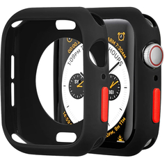 Capa de Silicone Macia para Apple Watch, Capa de Proteção para iWatch Series 6