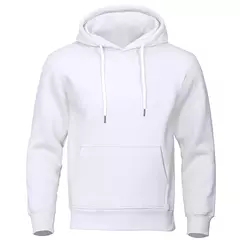 Homens De Cor Sólida Hoodies Velo Quente Mens Camisola Moda Streetwear dos home - loja online