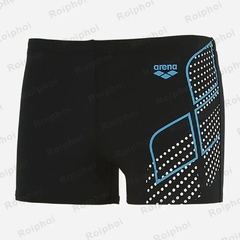 Imagem do Calção de banho de secagem rápida masculina, calça de praia, maiô estampado