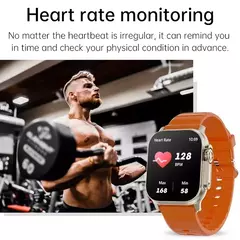 Relógio Inteligente de Fitness Ultra IWO Sem Fio, NFC Smartwatch, Chamada Bluet - comprar online