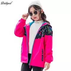 Blusão de manga comprida infantil com capuz, jaqueta impermeável Sport Fleece, - Show Drop