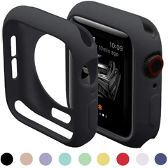 Capa de Silicone Macia para Apple Watch, Capa de Proteção para iWatch Series 6