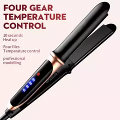 Profissional alisador de cabelo Flat Iron, mini cerâmica, 360 graus vapor creme na internet