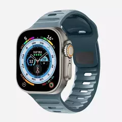 Pulseira de Silicone Suave para Apple Watch, Ultra 2, 49mm, 44mm, 45mm, 42mm, 41 - loja online