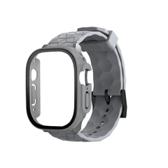 Case + Strap para Apple Watch Band, Pulseira Padrão Futebol, Case PC Correa, Sm - comprar online