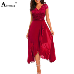 Elegante vestido de meia-panturrilha feminino sem mangas, vestido feminino linha - Show Drop