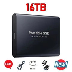 Portátil Externo Solid State Drive, SSD 1TB, M.2 USB 3.1, Alta Velocidade, 500G - loja online